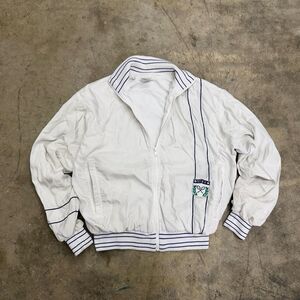 RARE Mens vintage 80s Nike tennis John McEnroe checker tag windbreaker jacket